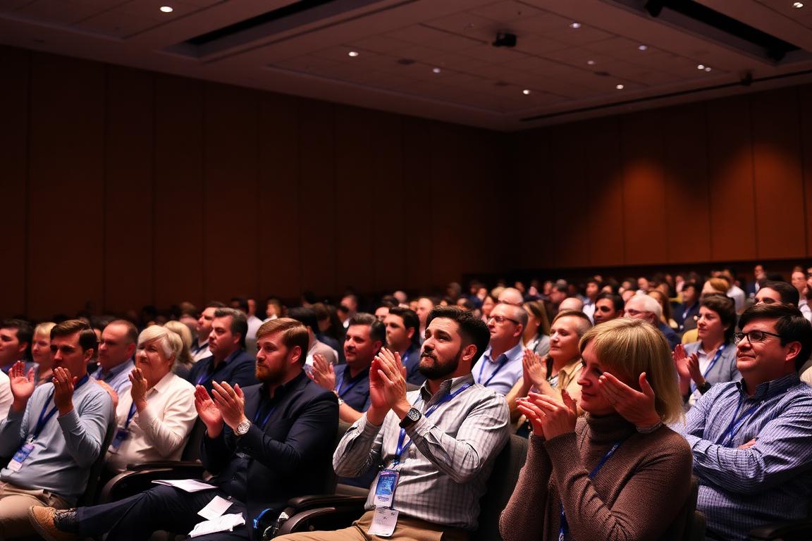 Training seminar audience